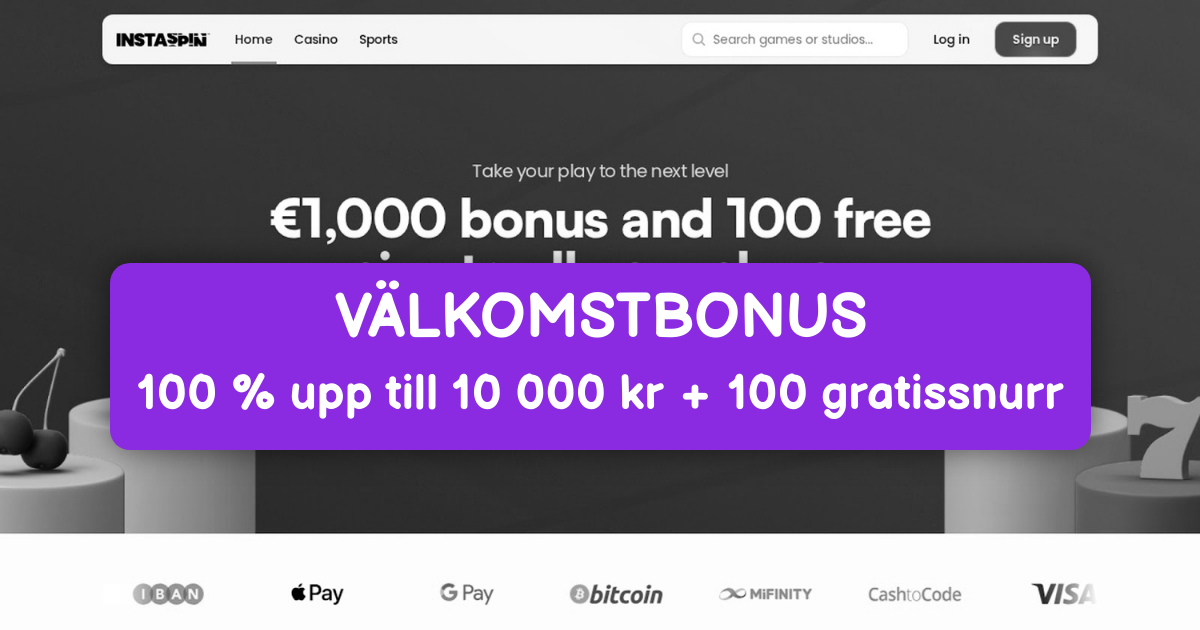 InstaSpin Casino Sverige